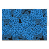 Blauwe hydrangea (Voorkant Horizontaal)