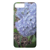 Blauwe Hydrangea Bloemen Telefoon Case (Achterkant)