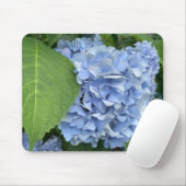 Blauwe Hydrangea (Hydrangea macrophylla) muismat (Met muis)
