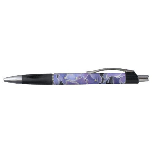 Blauwe hydrangea met witte rand Pen Emmy (Bovenkant)