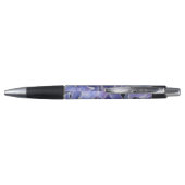 Blauwe hydrangea met witte rand Pen Emmy (Achterkant)