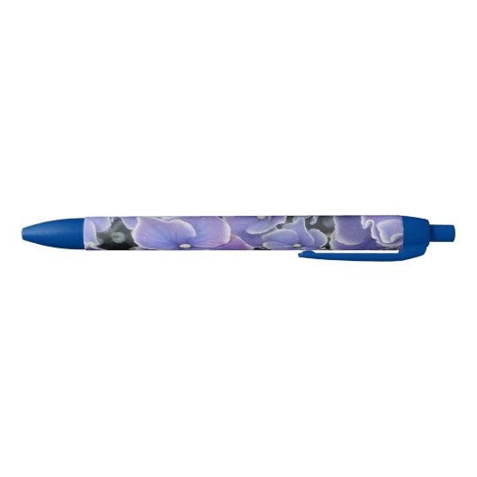 Blauwe hydrangea met witte rand Vertrim Pen (Bodem)