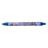 Blauwe hydrangea met witte rand Vertrim Pen (Voorkant)
