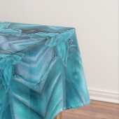 Blauwe Icing Abstract Tafelkleed (Voorbeeld)