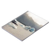 Blauwe ijs notitieboek (Linkerzijde)