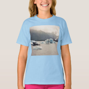 Blauwe ijs t-shirt