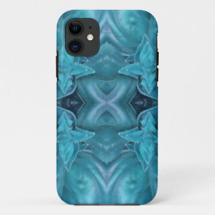 Blauwe Ijsing Abstract iPhone 11 Hoesje
