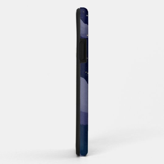 Blauwe Illustratie Ster Telefoon Wallpaper Case-Mate iPhone Case (Achterkant/rechts)