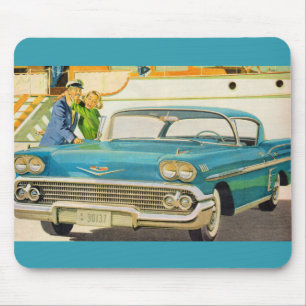 Blauwe Impala en 1950 Muismat