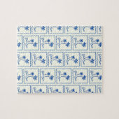 Blauwe Inham Legpuzzel (Horizontaal)