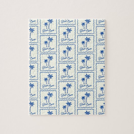 Blauwe Inham Legpuzzel (Verticaal)
