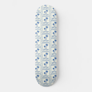 Blauwe Inham Skateboard