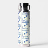 Blauwe Inham Waterfles (Voorkant)