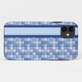 BLAUWE iPHONE 5-HOESJE Case-Mate iPhone Case (Achterkant (horizontaal))