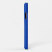 Blauwe iPhone Case met Paard (Achterkant/rechts)