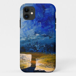 Blauwe iPhone SE + iPhone 5/5S, nauwelijks daar 11 Hoesje