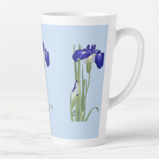 Blauwe IRIES van Ohara Koson Latte Mok