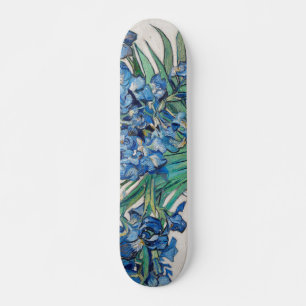 Blauwe Irissen door Vincent Van Gogh Fijne Kunst Skateboard