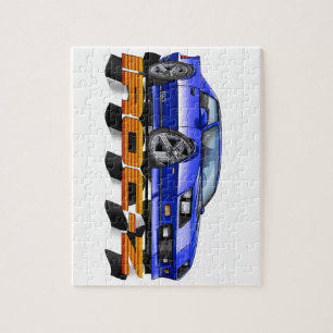 Blauwe IROC Z Legpuzzel