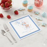 Blauwe islamitische Aqiqah baby jongen decoratie