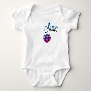 Blauwe James Naam Romper