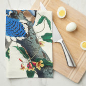 Blauwe Jays  Theedoek (Quarter Fold)