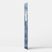Blauwe jeans denim, getextureerde achtergrond. Case-Mate iPhone case (Achterkant / Rechts)
