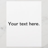 Blauwe jeans denim zak flyer (Achterkant)