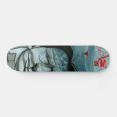 Blauwe Jongen Skateboard (Horizontaal)