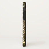 Blauwe joodse textuur Case-Mate iPhone case (Achterkant/links)