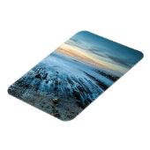 Blauwe kaap bij zonsondergang, Californië Magneet (Linkerzijde)