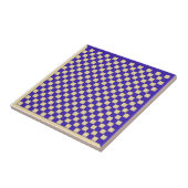 Blauwe kaas tegeltje (Zijkant)