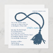 Blauwe kabel kaart (Voorkant / Achterkant)