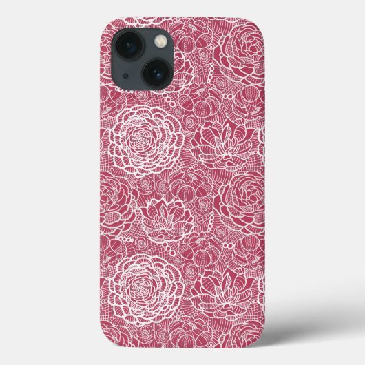 Blauwe kant blokachtergrond Case-Mate iPhone case (Achterkant)