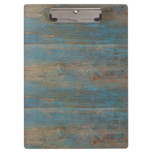 Blauwe kap band hout textuur klembord