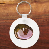 Blauwe kat sleutelhanger (Voorkant)