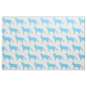 Blauwe kat stof (Fat Quarter)