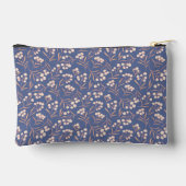 Blauwe katoenbloem etui (Achterkant)