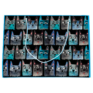 Blauwe katten groot cadeauzakje