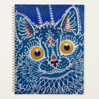 Blauwe kattenplanner planner
