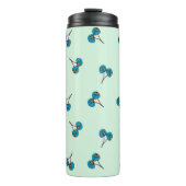 Blauwe kers thermosbeker (Voorkant)