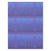 Blauwe kerst tafelkleed (Voorkant)