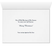 Blauwe Kerstmis Night Bethlehem Star (Binenzijde Horizontaal (Onderkant))