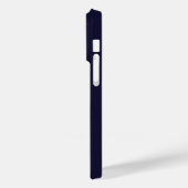 Blauwe kever retrowave versus grafisch Case-Mate iPhone case (Achterkant / Links)