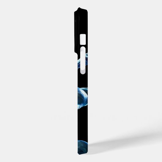 Blauwe kever springende karakter kunst Case-Mate iPhone case (Achterkant / Links)