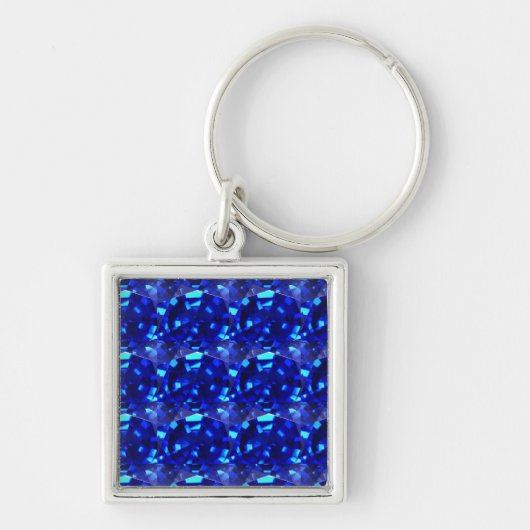blauwe kiem sleutelhanger (Voorkant)