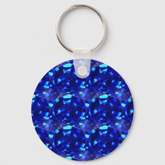 blauwe kiem sleutelhanger (Voorkant)