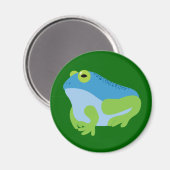 Blauwe kikker magneet (Voorkant / Achterkant)
