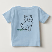 Blauwe kitten  (Achterkant)