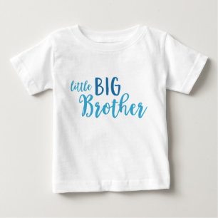 Blauwe kleine Big Brother Toddler Lange hoes T-shi